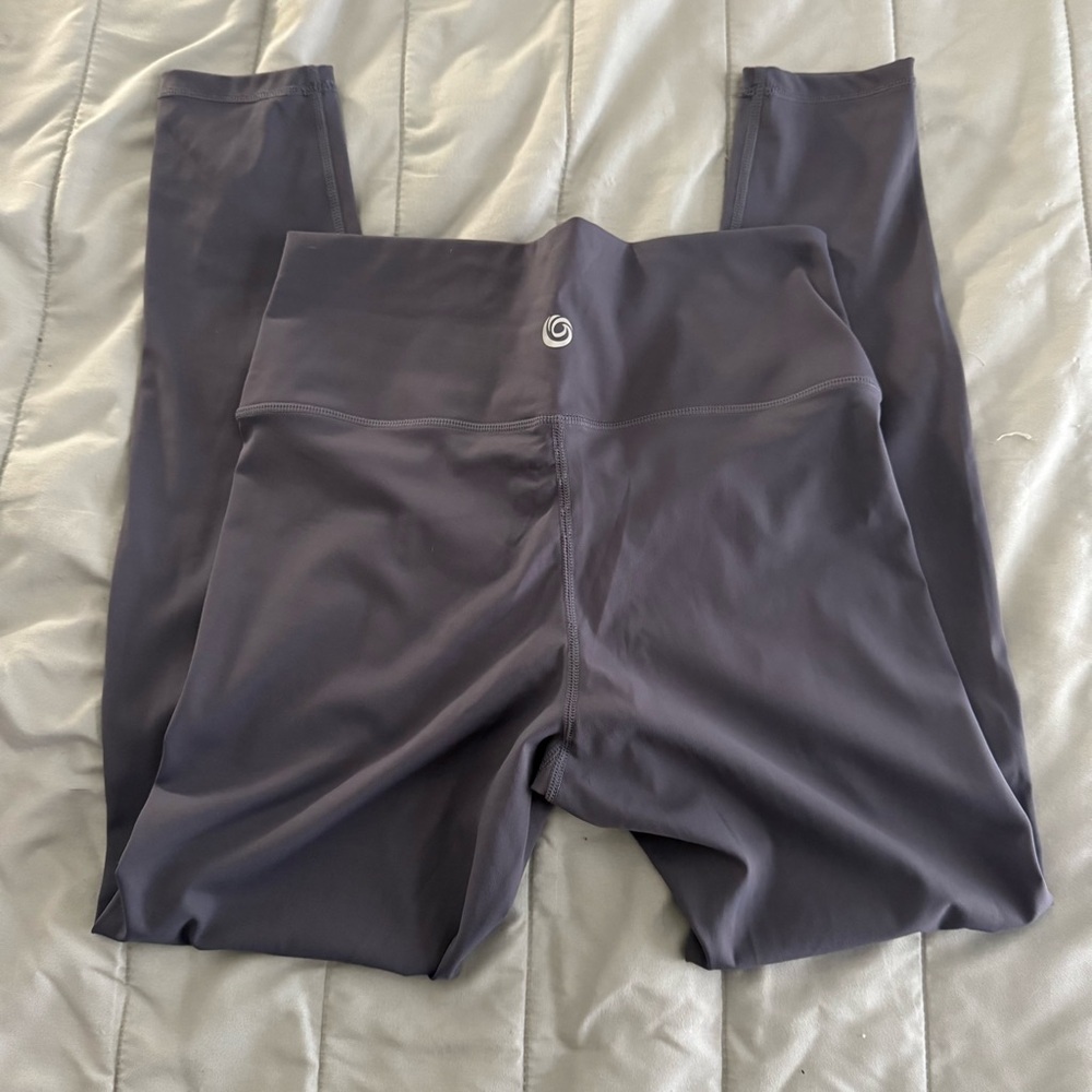 Purple High-Waisted Leggings